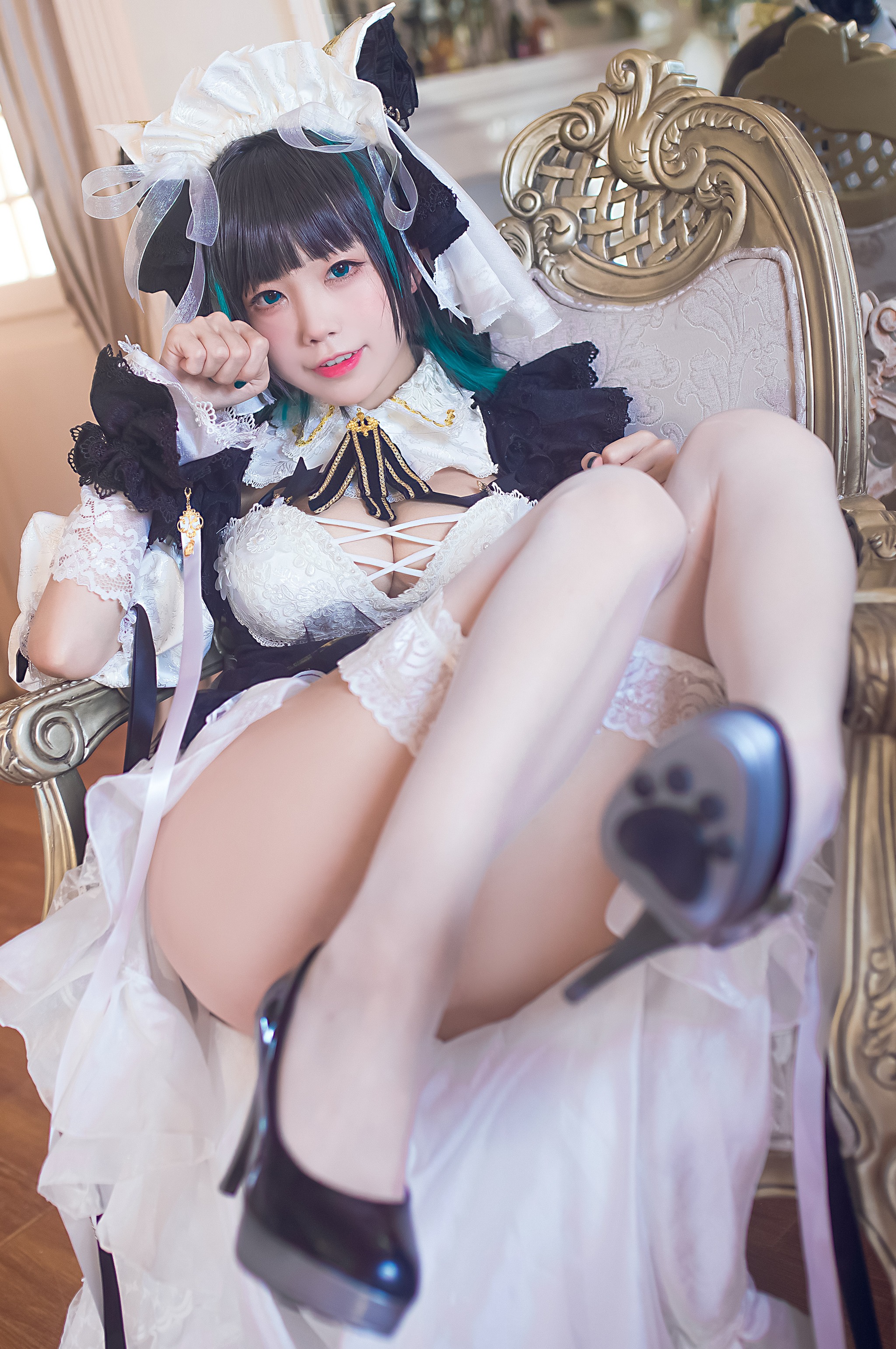 水淼Aqua - NO.232 碧蓝航线 柴郡[35P]-XikXak